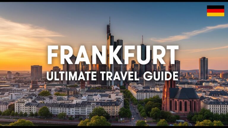 Frankfurt, Germany 4k!Frankfurt Ultimate Travel Guide 2025 | Top Things to See & Do in Frankfurt