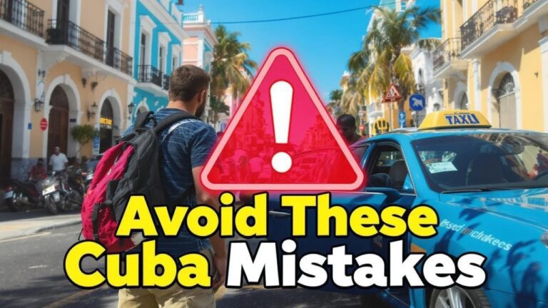 10 Things You Should NEVER Do in Cuba (Tourist Survival Guide)