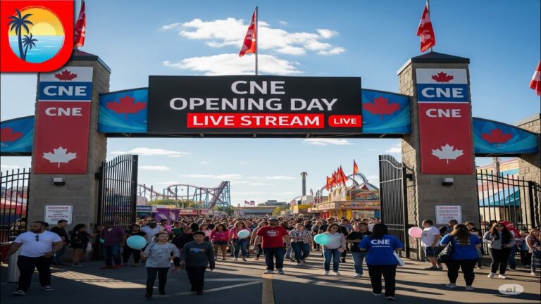 LIVE CNE Toronto Opening Day at The Canadian National Exhibition