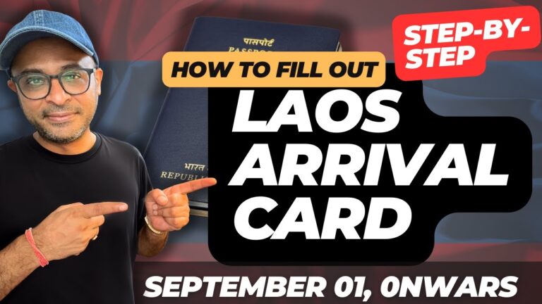 Laos Immigration Just Changed: Digital Immigration Form Step-by-Step