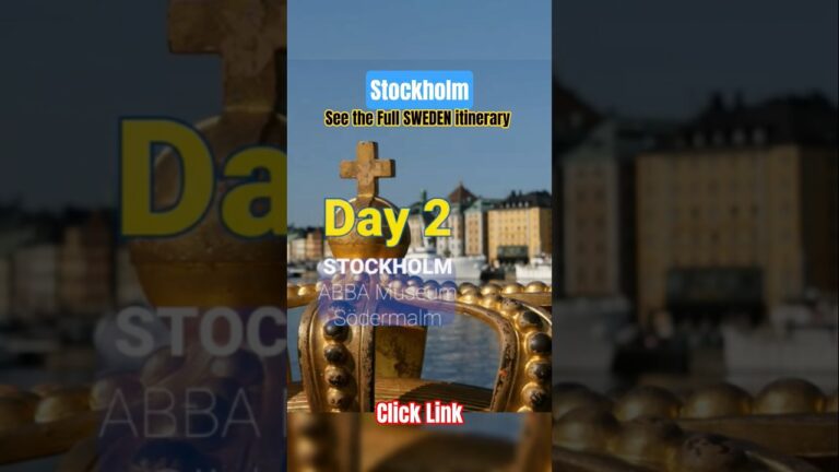 Exploring Sweden #shorts #travel #sweden