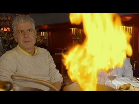 Anthony Bourdain rediscovers old-world dining in Canada