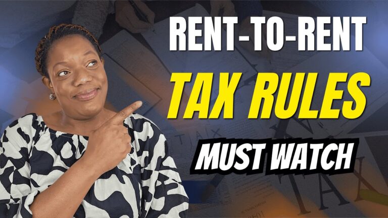 Rent to Rent Tax Rules Explained: What You MUST Declare (UK 2025 Guide)