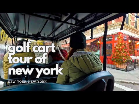 Golf Cart Tour of New York City