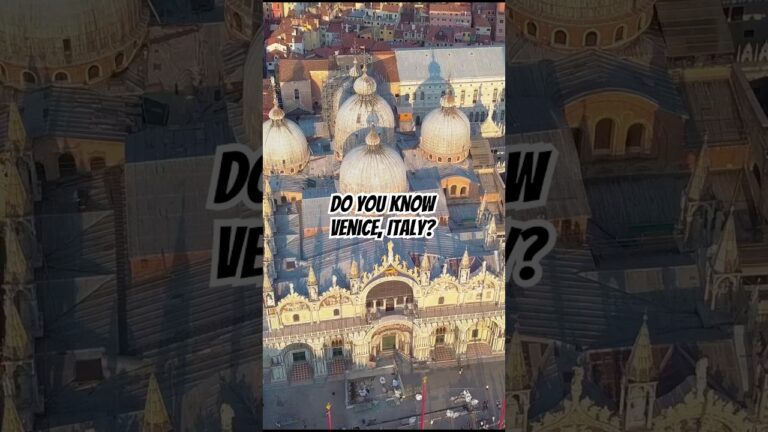 Do You Know Venice Italy? #italiangetaway