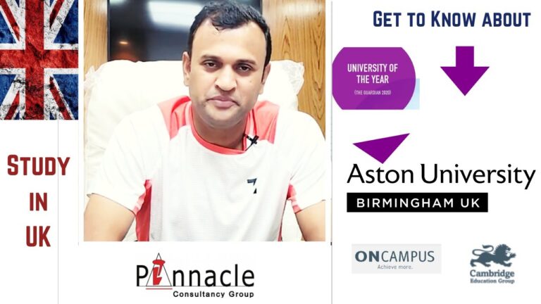 Aston University | Study in UK | Pinnacle Consultancy group