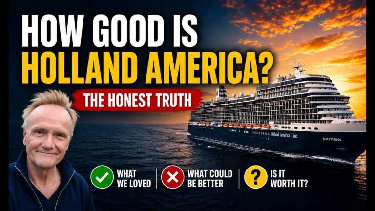 Is Holland America The BEST Premium Cruise Line for 2026?   Our Honest Review!