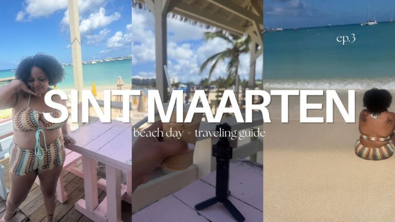 life in my thirties | sint maarten vlog | beach day, buccaneer beach bar + travel guide