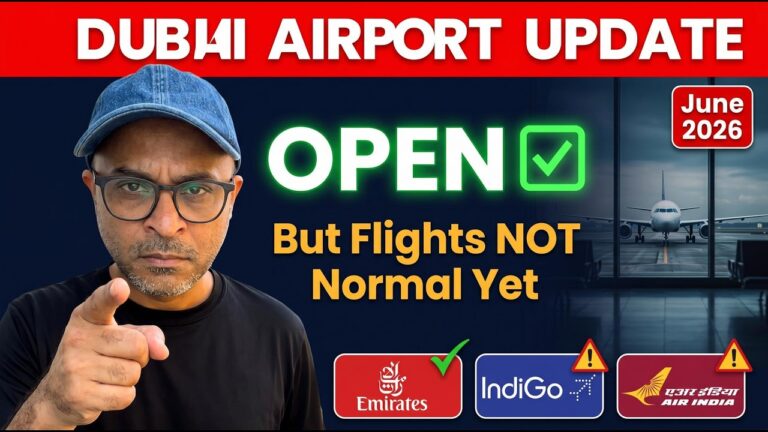 Dubai Airport Open — Middle East Flights Not Normal Yet | Airlines, Airspace and Fares Update