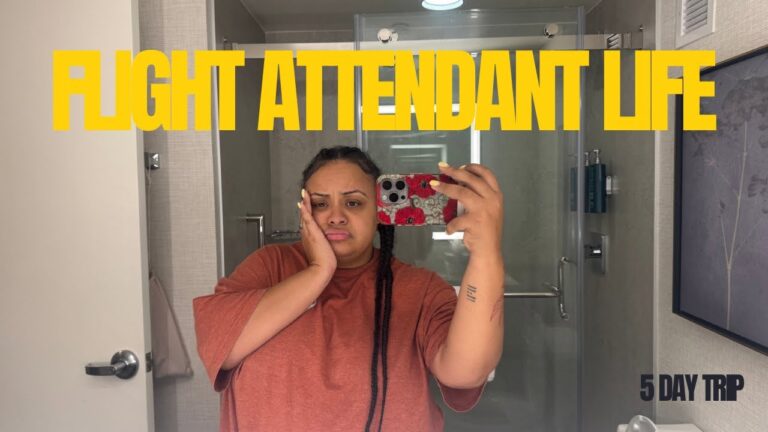 FLIGHT ATTENDANT LIFE | the most hectic 5 day trip | summer flying has begun!