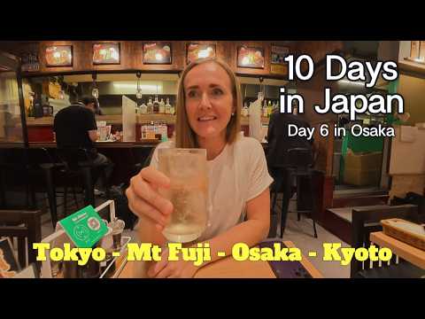 Day 2 in Osaka – Osaka Castle, River Cruise, Universal Studios & Local Food