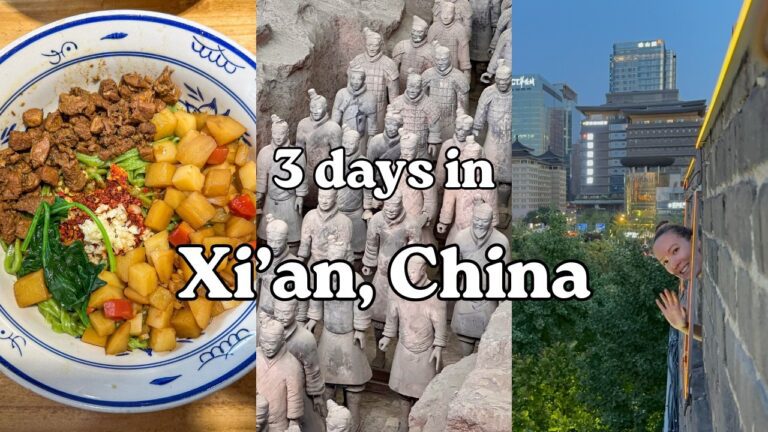 3 days in Xi’an, China (Terracotta army visit)