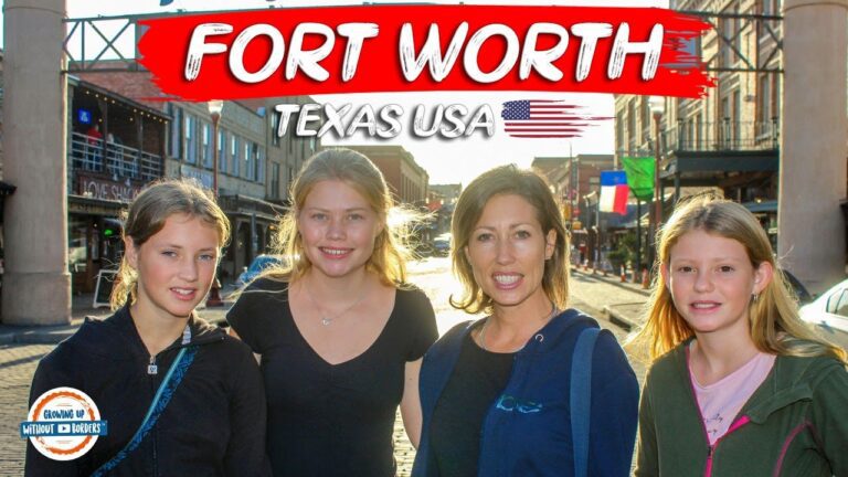 Fort Worth Texas Tour – Top Things To See & Do | 90+ Countries With 3 Kids