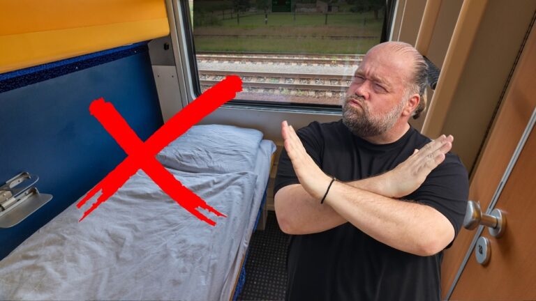 European Night Trains AREN'T What You Expect. The Don'ts of Night Trains