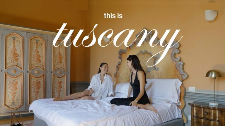 The Ultimate Girl's Trip to Tuscany | musing, relaxing,  & exploring the countryside