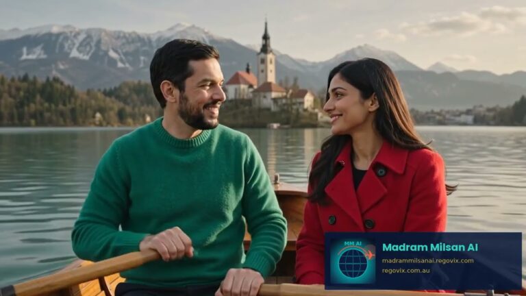Madram Milsan AI – Travel Operating System – Explore Destination -Lake Bled