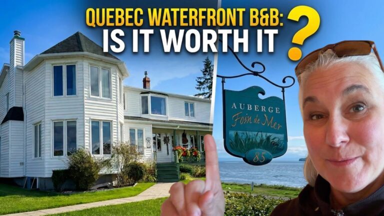 We Stayed at a Waterfront B&B in Quebec. Was It Worth It?